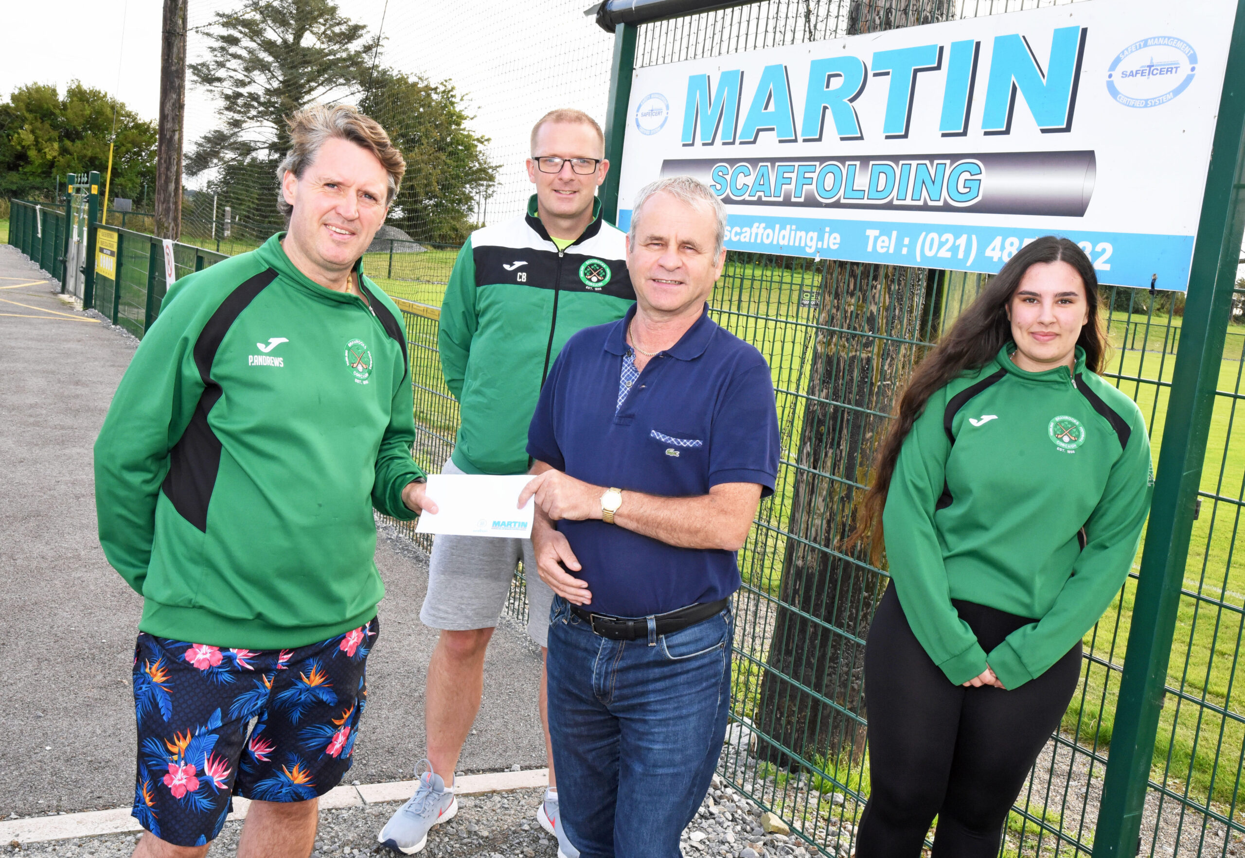 Martin Scaffolding Sponsorship Launch Sept 2021