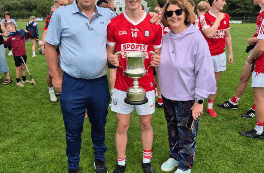 Victory for Donal Herlihy with the Cork U16 Development Squad [16th August]