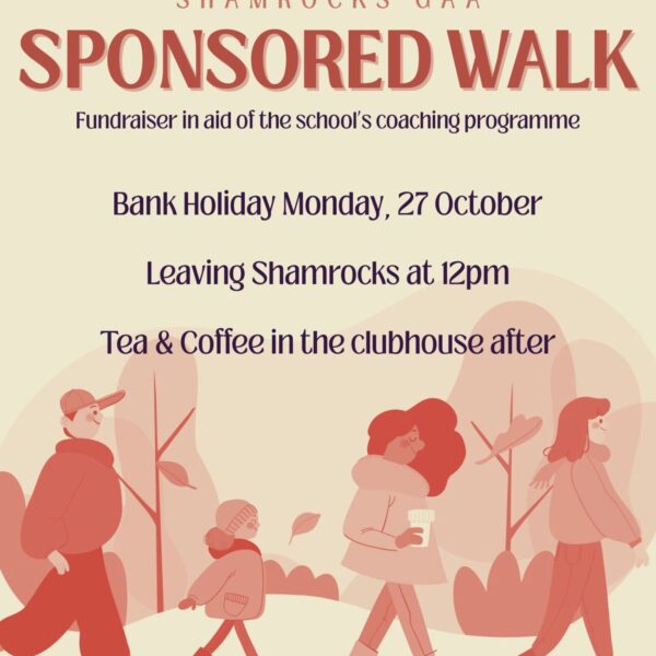 Sponsored Walk – Thank you! [27 October]