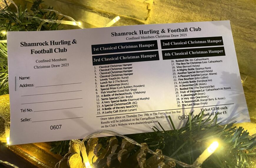 Tickets for our Christmas Draw are now on sale!🎄